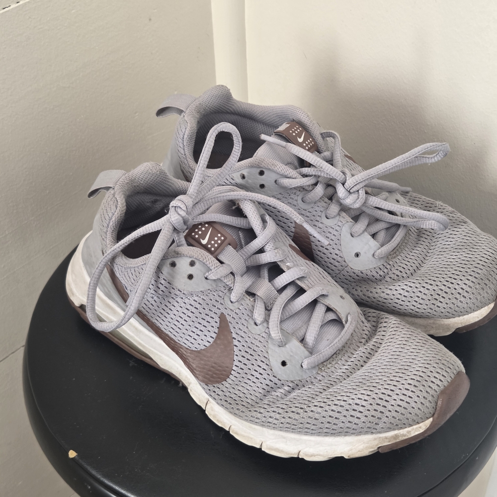 Nike Gray and Brown Sneakers
